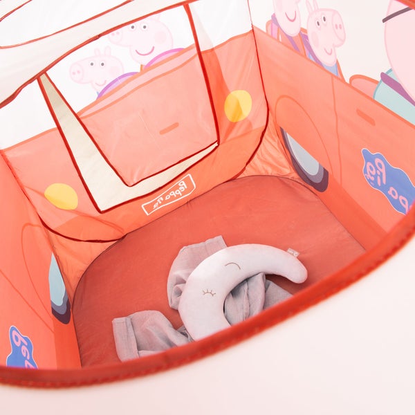 ROBA Pop Up Spielbus 'Peppa Pig' - Kinderzelt in Autoform - Für Indoor & Outdoor