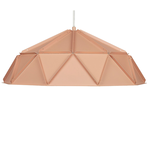 Hängeleuchte rosa geometrisch SENIA
