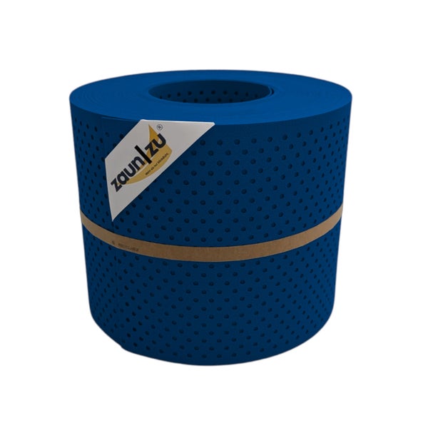 Zaunfolie Rolle mit Zaun zu Logo