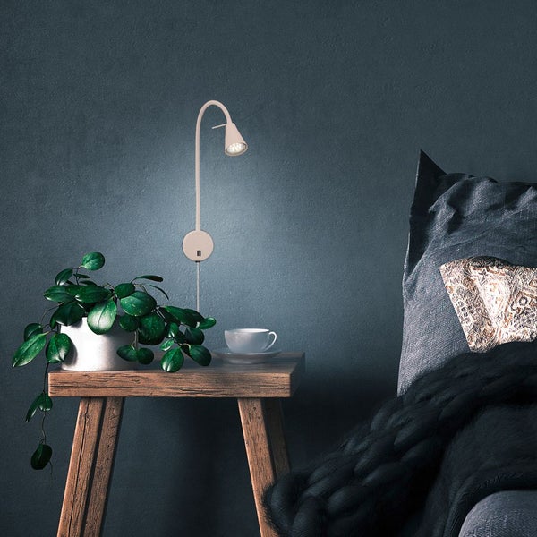 LED Wandleuchte innen LED Wandlampe Bettleuchte Leselampe Schwenkbar