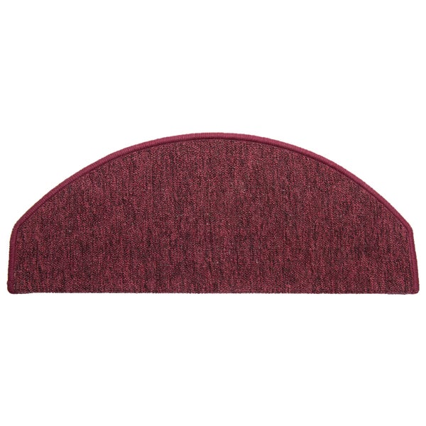 Beautissu ProStair Stufenmatte 65x28cm Bordeaux (15tlg)
