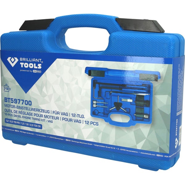 Brilliant Tools Motor-Einstellwerkzeug für VAG im Koffer
