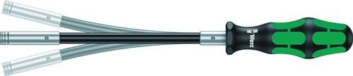 Wera Bithandhalter 393 S 1/4 mit Magnet Klingen-L.173,5 mm Kinge flexibel 3-Komponentengriff - 5028161001