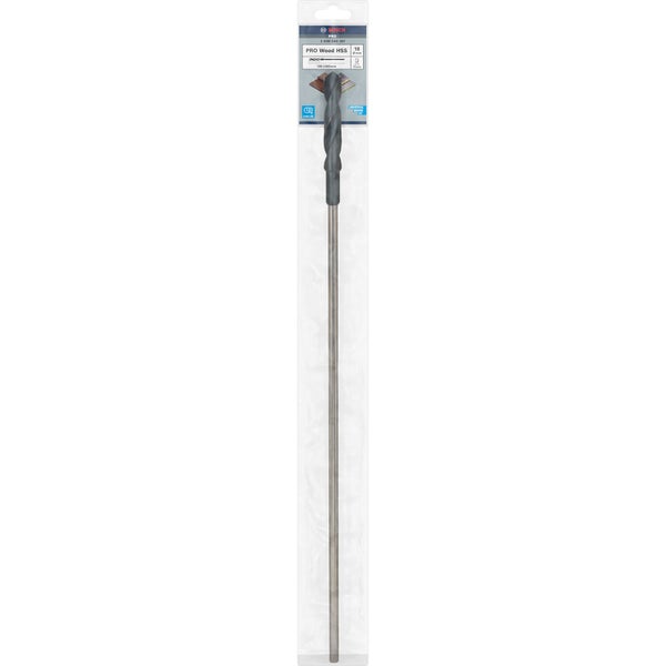 Bosch PRO Wood HSS Installationsbohrer 18 x 100 x 600 mm - 2608596347
