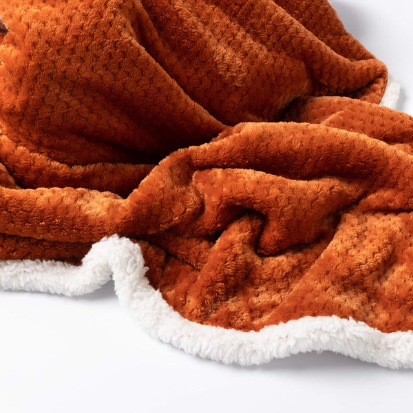 Wohndecke Cody - Orange 150x200 cm