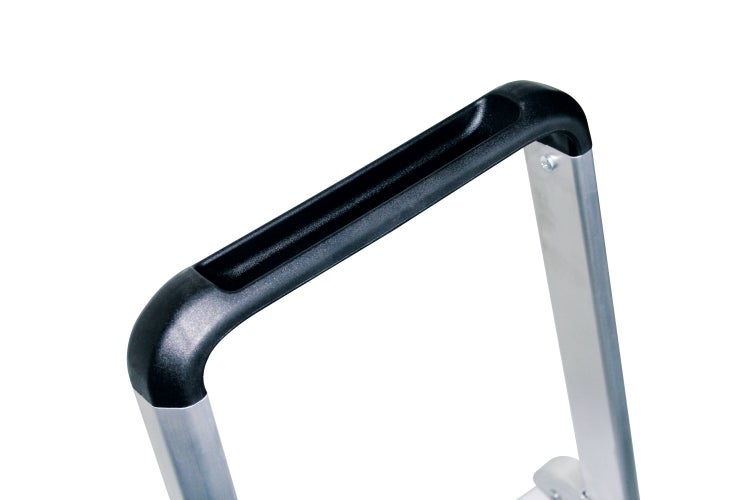 PROREGAL ML Stufen-Stehleiter Einseitig Begehbar Aluminium Eloxiert 3 Stufen