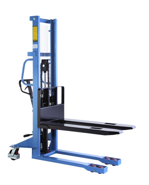 Manueller Gabelstapler für den Transport von Lasten