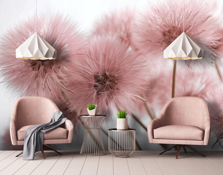 Fototapete Pusteblume Boho Wohnzimmer Vlies Tapete 300x210 cm
