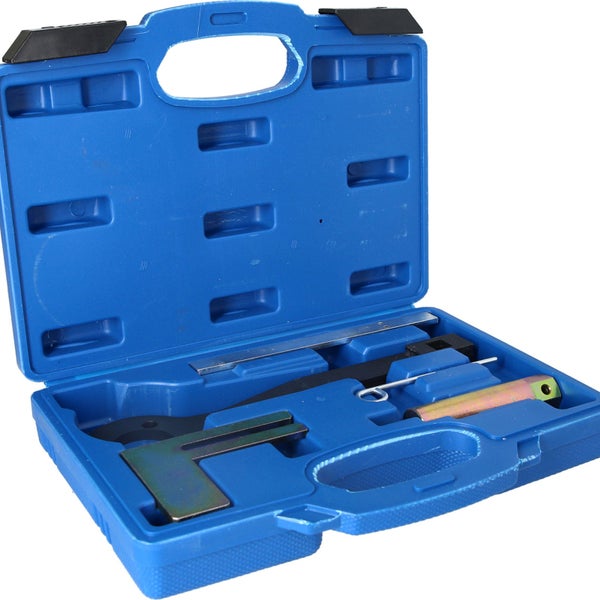 Nockenwellen Arretierwerkzeug Satz in blauem Koffer
