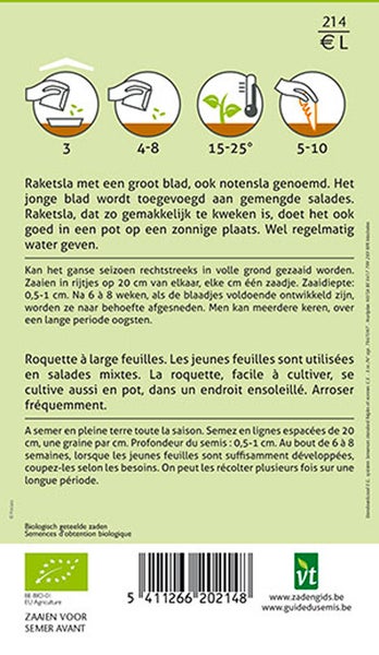 Informationen und Anweisungen zur Aussaat von Salat