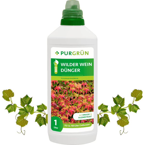Purgrün Bio-Wilder-Wein-Dünger 1 Liter