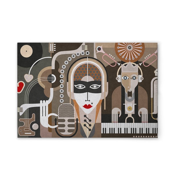 Gemälde mit Musikermotiven