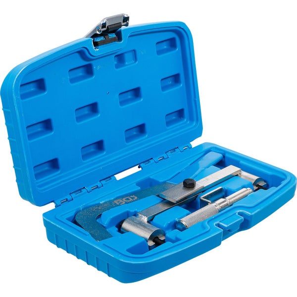 BGS Technic 8028 Kompressionsdruckprüfer-Satz im blauen Werkzeugkoffer