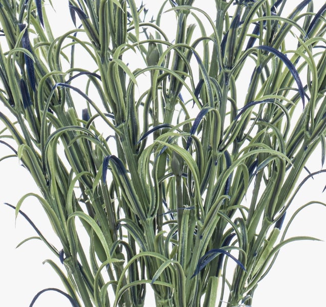 Künstliche Pflanze Aloe Vera mit gezackten Blättern im Topf