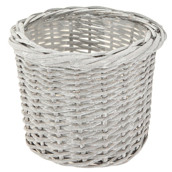 Geflochtener Pflanzkorb