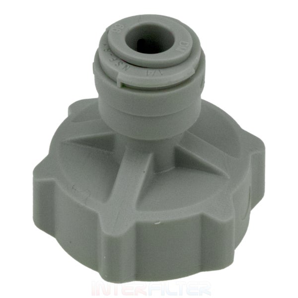 Kunststoff Anschlussadapter fuer Wasserfilter