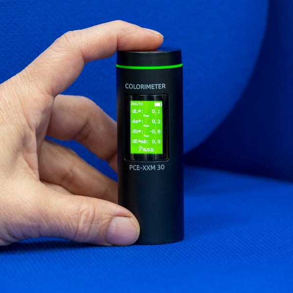 PCE Instruments PCE-XXM 30 Colorimeter |Bluetooth + kostenl. App |Pass-Fail CIE-LAB CIE-LCh HunterLab CIE-Luv XYZ RGB