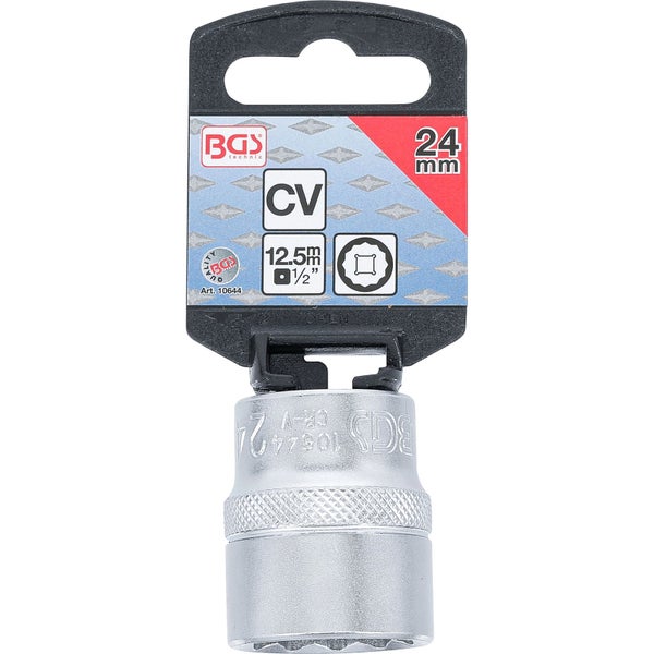 BGS technic Steckschlüssel Einsatz 24 mm