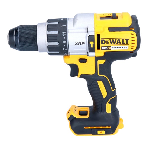 DeWalt 18 Volt XR XRP bürstenloser Akku-Schlagbohrschrauber in Gelb und Schwarz