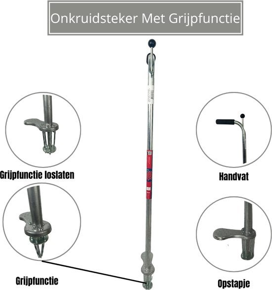 Unkrautstecher mit Greiffunktion
