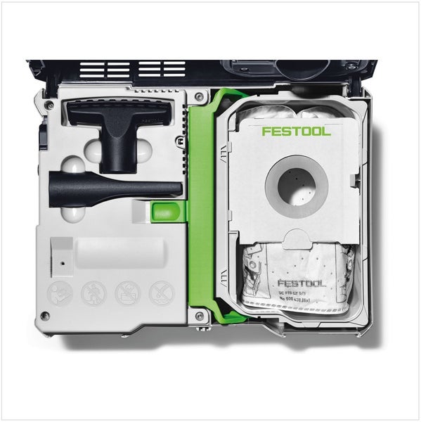 Festool CTL SYS Cleantec Absaugmobil 4,5l Staubkl. L ( 584173 ) + Tragegurt, Düsen, Saugschlauch