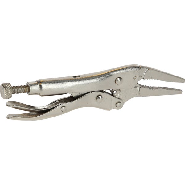 Gripzange mit langen, gebogenen Backen