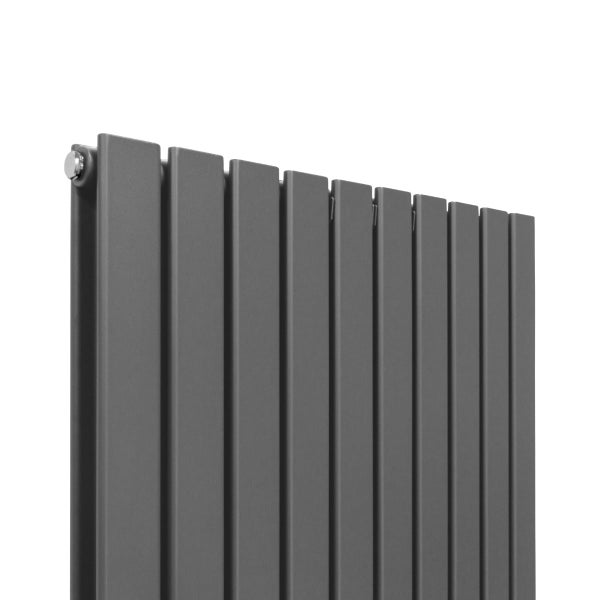 Paneelheizkörper Anthrazit Grau 1600mm x 700mm