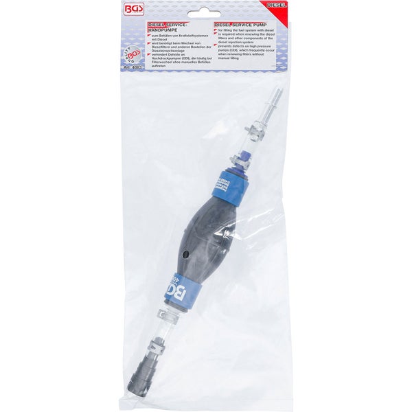 Diesel Service Handpumpe in Verpackung