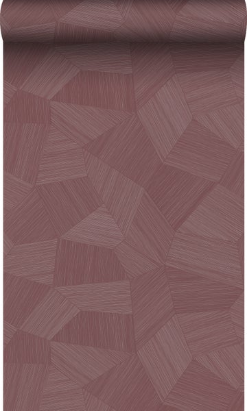 Origin Wallcoverings Tapete 3D-Muster Mauve-Taubengrau - 50 x 900 cm - 348062