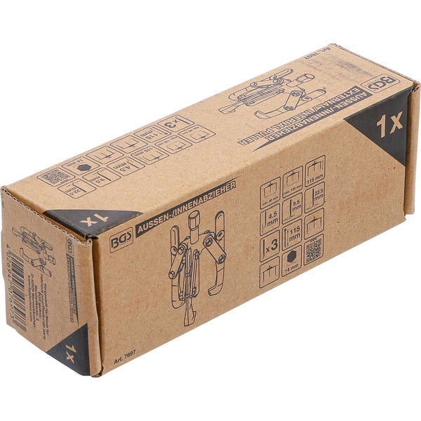 Verpackung eines BGS Außen-Innenabziehers