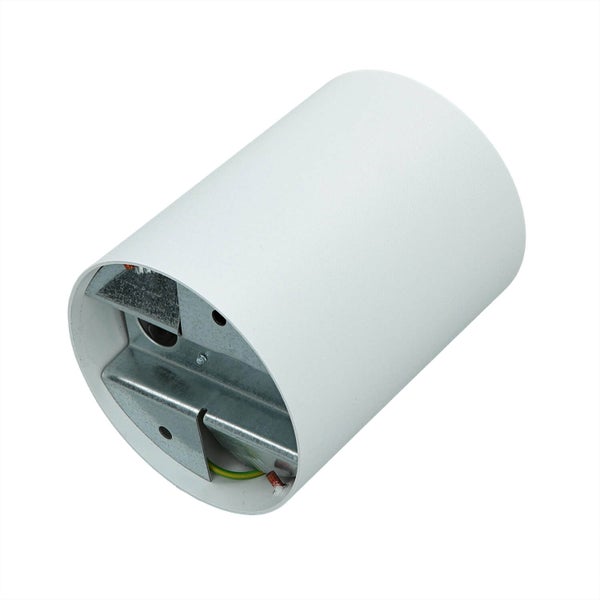 Zylindrische Deckenleuchte aus Metall