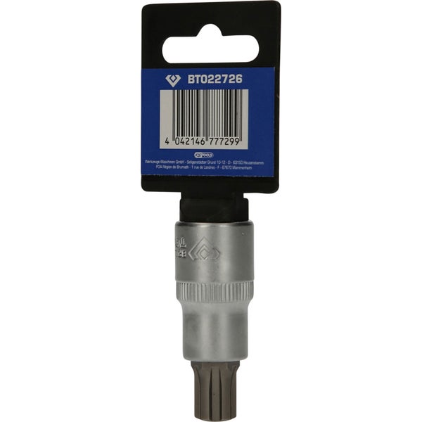 BRILLIANT TOOLS 1/2 RIBE-Bit-Stecknuss 55 mm lang M12 - BT022726