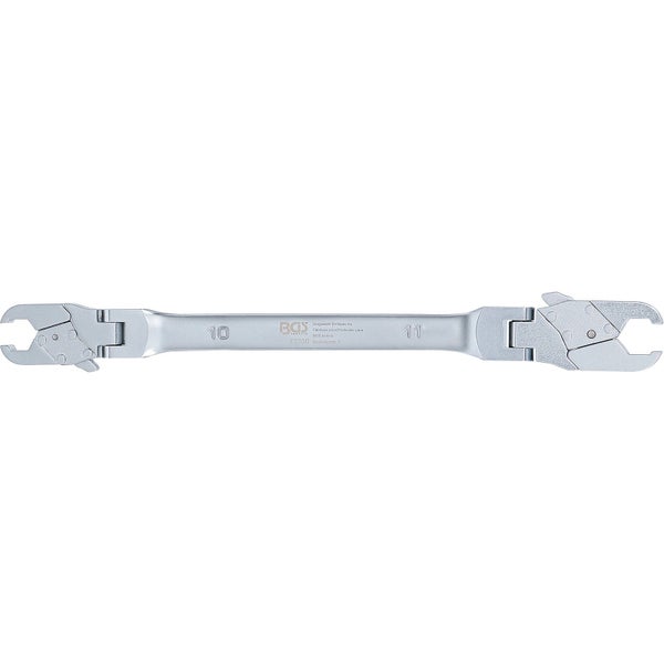 BGS Bremsleitungsschlüssel mit Ratschenfunktion SW 10 x 11 mm - 73360