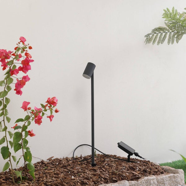 Lindby LED Myric (Modern) in Schwarz aus Aluminium (1 flammig, )