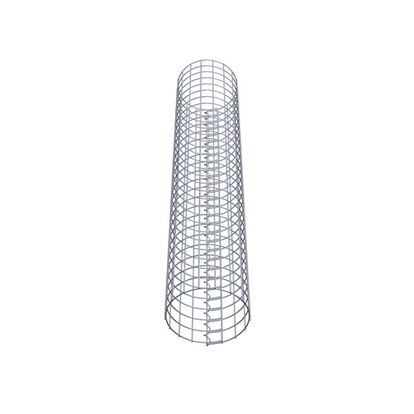 Gabionensäule Durchmesser 27 cm MW 5 x 5 cm rund - Höhe: 140 cm