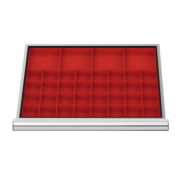 WS24 Schubladeneinteilung Kleinteilekästen BLH 100 mm Innenmaß 600 x 450 mm - WS24-100237