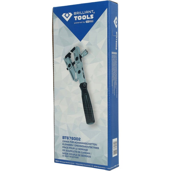 BRILLIANT TOOLS Zange für Achsmanschetten-Klemmen Drehmomentbetrieb - BT676002