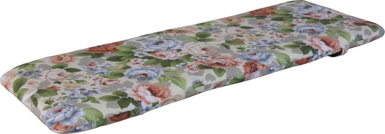 Bankauflage mit Blumenmuster für Gartenbänke