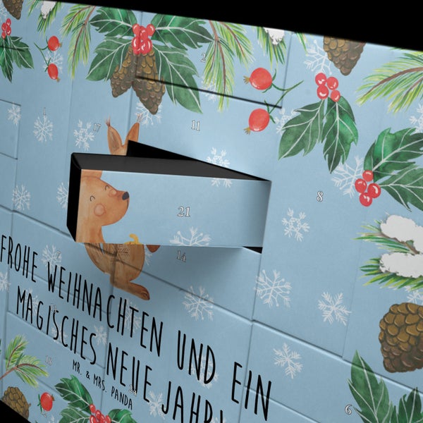 Mr. & Mrs. Panda Befüllbarer Adventskalender Eichhörnchen Weihnachten - Blau Pastell