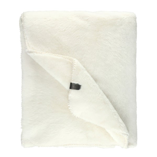 Gefaltete, flaumige Kuscheldecke