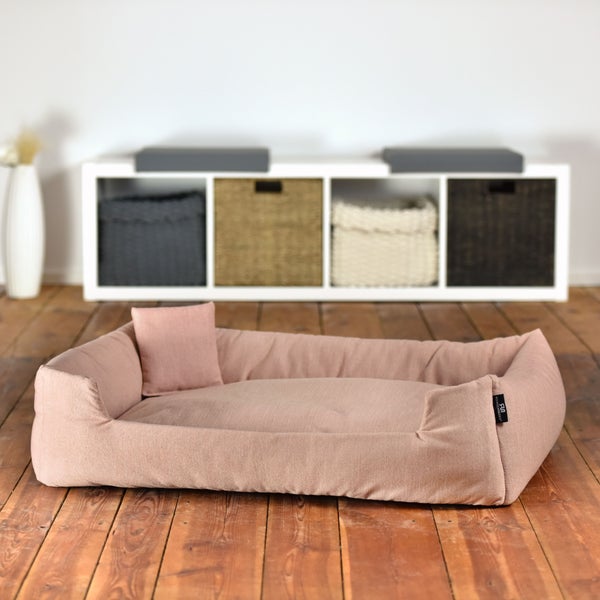 Rohrschneider Kuschelsofa  Gr. 2 rosa recycelt