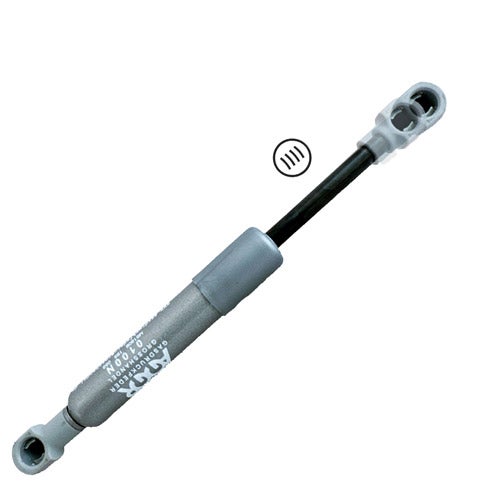 AGR Gasdruckfeder für Möbel mit Dämpfung, 1000 Newton, Metall und Kunststoff.
