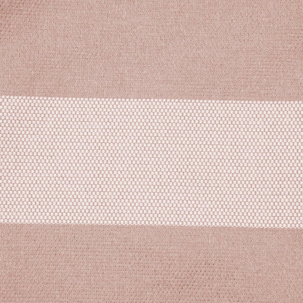 Nahaufnahme eines gewebten Stoffes mit einem horizontalen Streifenmuster.