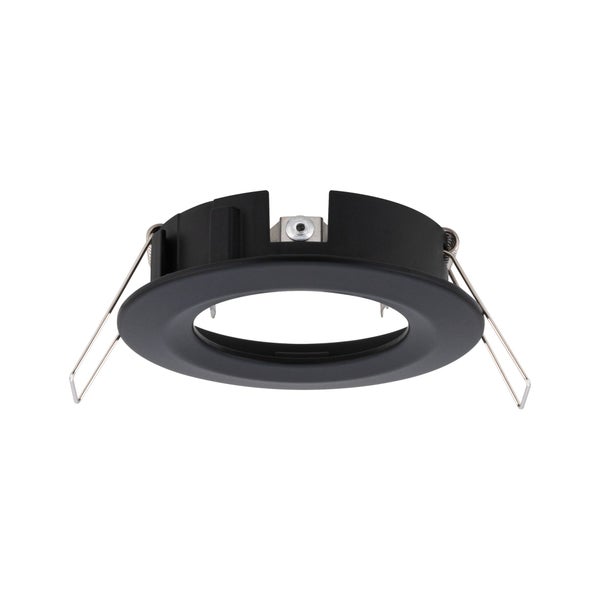 Einbauleuchte Choose Basisset starr IP44 rund 78mm max. 3x10W 230V dimmbar Schwarz matt