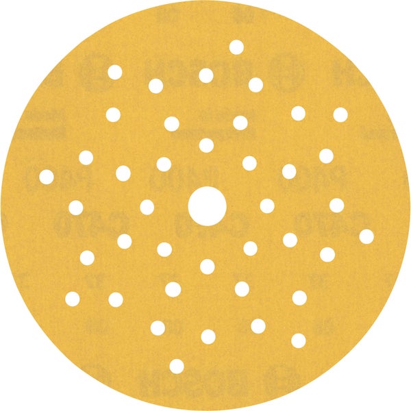 Bosch 5x Expert C470 Schleifpapier Mehrloch für Exzenterschleifer 125 mm G 400 - 2608901100