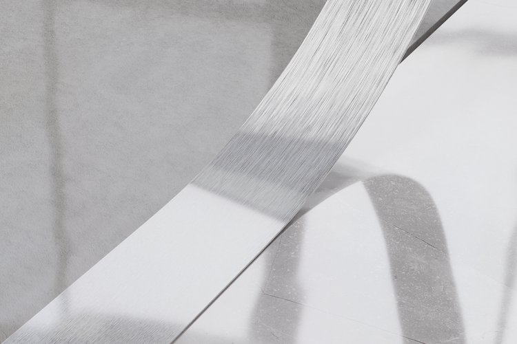 Nahaufnahme eines Dichtbandes.