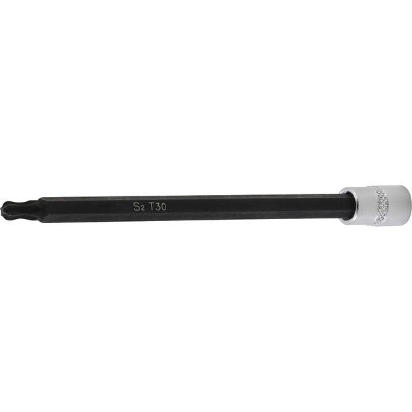 BGS Bit-Einsatz Antrieb Innenvierkant 6,3 mm (1/4) T-Profil (für Torx) mit Kugelkopf T30 - 8618-T30