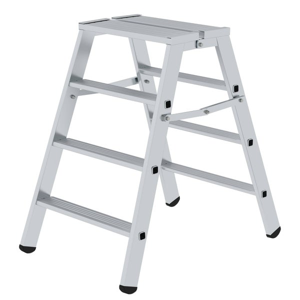 Aluminium Trittleiter mit drei Stufen