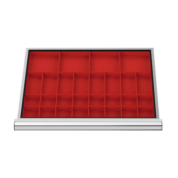 WS24 Schubladeneinteilung Kleinteilekästen BLH 100 mm Innenmaß 600 x 450 mm - WS24-100238