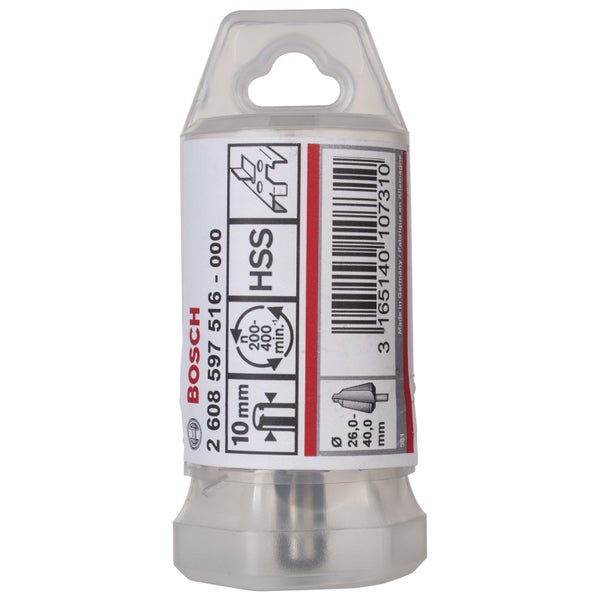 Bosch Blechschälbohrer HSS zylindrisch 24 - 40 mm 89 mm 10 mm - 2608597516